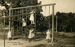 The Playground, Mayo Park, Rochester, Minnesota, ca. 1910