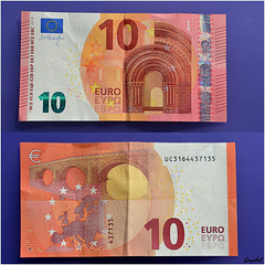 Le nouveau billet de 10€ ( 2014 )