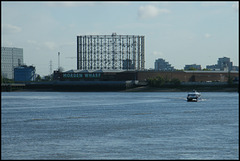 Morden Wharf and gasworks