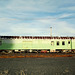 Old green coach