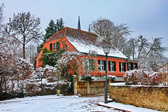 Werder (Havel), ein Haus im Winter ... HFF!