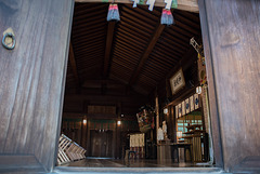 Interior of a shrine