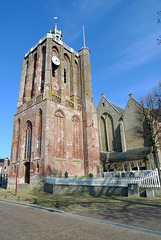 Nederland - Workum, Grote of Sint-Gertrudiskerk