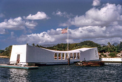 Arizona Memorial, Pear Harbor, Oahu, Hawaii (Nov. 1980)