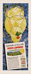 Frozen Lemonade Ad, 1954