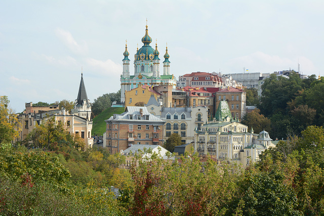 Ukraine, Kiev, St. Andrew's Church