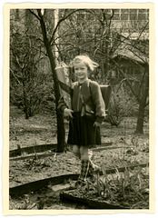 Girl with Schultüte, 1955