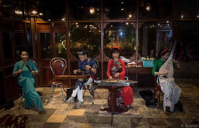 traditionelle vietnamesische Musik (© Buelipix)