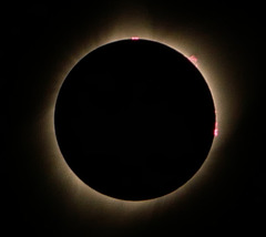 2017 Solar Eclipse at Totality