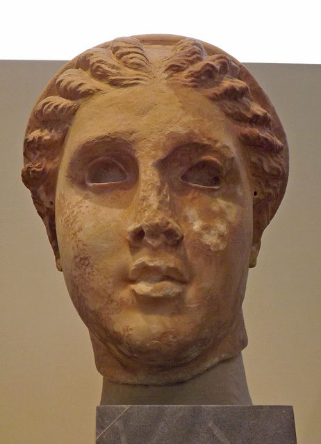 Head of Artemis in the National Archaeological Museum of Athens, May 2014