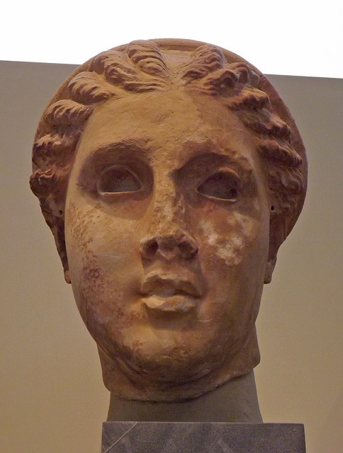 Head of Artemis in the National Archaeological Museum of Athens, May 2014