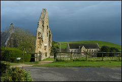abbey and tithe barn