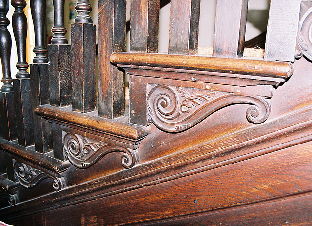 Detail of Staircase, Manor House, Bury St Edmunds, Suffolk