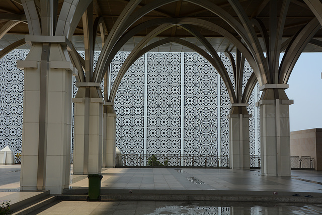 Inside of Tuanku Mizan Zainal Abidin Mosque (Iron Mosque)