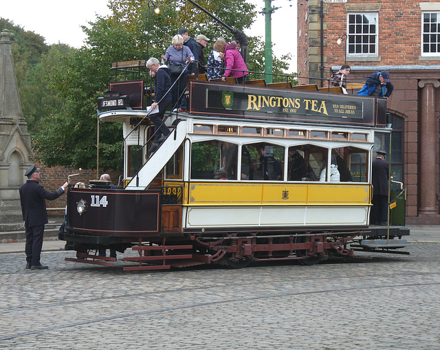 Beamish- Alighting From the Newcastle Tram