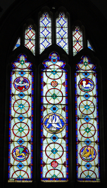 Stained Glass St John's Church, Sharow, North Yorkshire