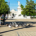 Cienfuegos, Marti Park with Statue of José Martí and City Hall, Cuba