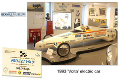 Volta electric car 1993 Bexhill Museum 10 9 2022