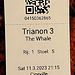 Ticket for The Whale
