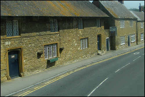 old stone houses in Abbotsbury