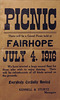 Grand Picnic, Fairhope, Pa., July 4, 1916