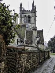 St Andrew's church, Church Tower, Farnham