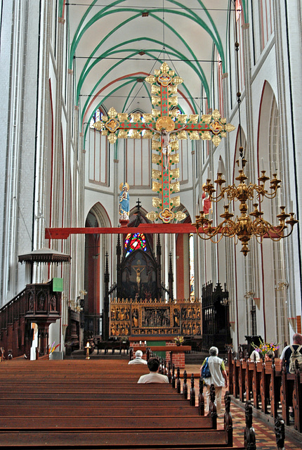 Schwerin - Triumphkreuz im Dom