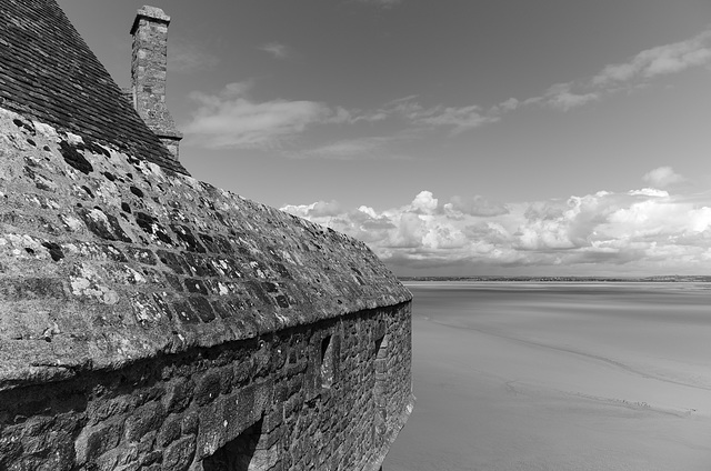 The Rooftops of Mont Saint Michel (iv)