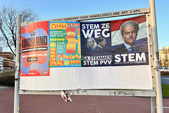 Posters for the PVV