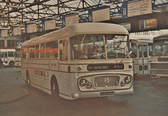 East Kent GJG 640D leaving Victoria Coach Station, London - 25 Sep 1974