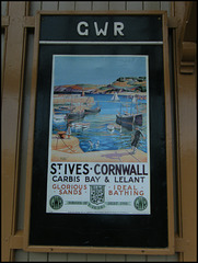 GWR Cornwall travel poster