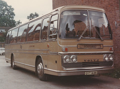 Glenton Tours GYT 144N at Lichfield - 2 Jul 1978