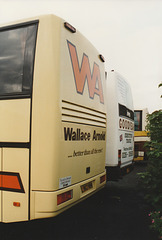 Wallace Arnold L962 NWW and Goodyear LHJ 736 (A677 LBV) in Scarborough – 12 Aug 1994 (235-36)