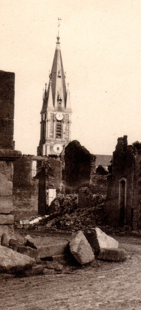 Eglise St. Julien, Rouvres en Woëvre, WW I