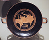 Kylix with the Game of Kottabos by the Foundry Painter in the Boston Museum of Fine Arts, January 2018
