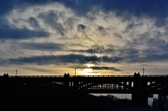 Bridges and Sky on The Tyne