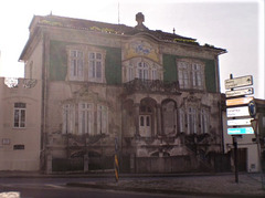 Art Nouveau façade.