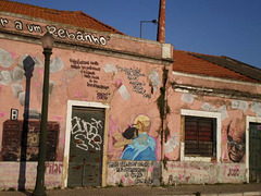 José Saramago mural.