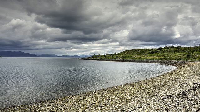 A cloudy day over the Inner Sound - Isle of Skye