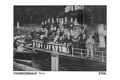 River excursion possibly near Eton by H.W.Macdonald