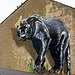 Panther Mural, Maryhill Road, Glasgow
