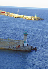 Der grüne Leuchtturm in Bastia
