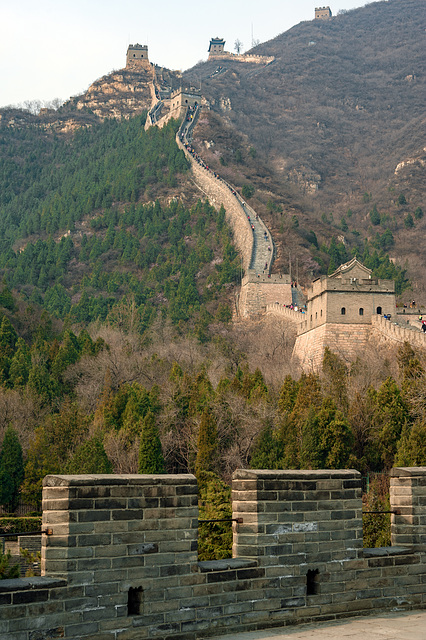 Walk on the Chinese Great Wall