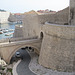 Dubrovnik : accès au port de Revelin.