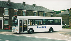 Bluebird Buses V944 DNB seen at Newhey – 19 Aug 2003 (513-06A)