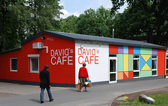 Red and White: Cafe in der Stiftung Alsterdorf