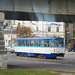 Alte Straßenbahn Tatra T3A in Riga