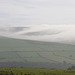 Mist on the Preseli Hills, Pembrokeshire, Wales.