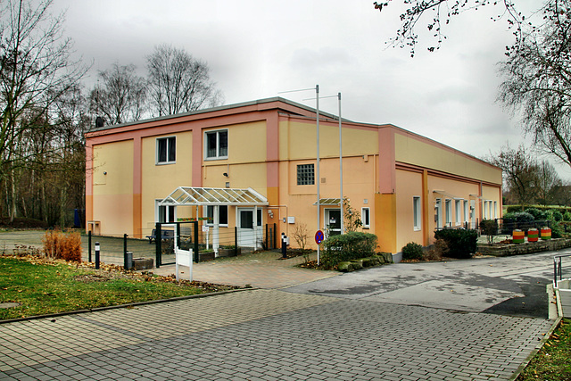 Zeche Graf Bismarck 1/4, ehemaliges Betriebsgebäude (Gelsenkirchen-Schalke) / 30.12.2018