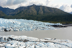 Alaska, Moraine Lake at the End of the Tongue of the Matanuska Glacier